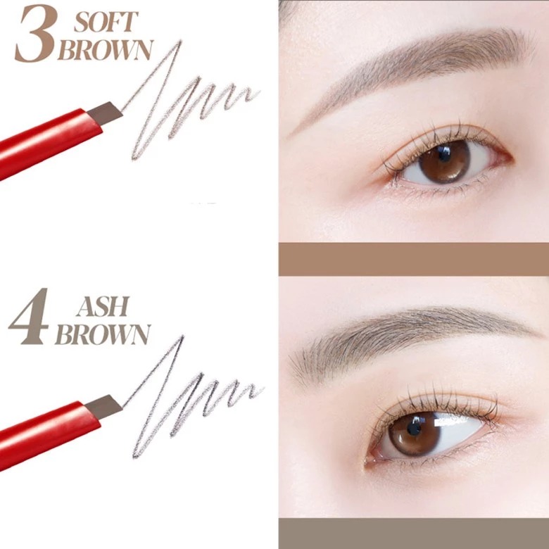 Chì Kẻ Mày Espoir The Brow Balance Pencil No.4 Ash Brown