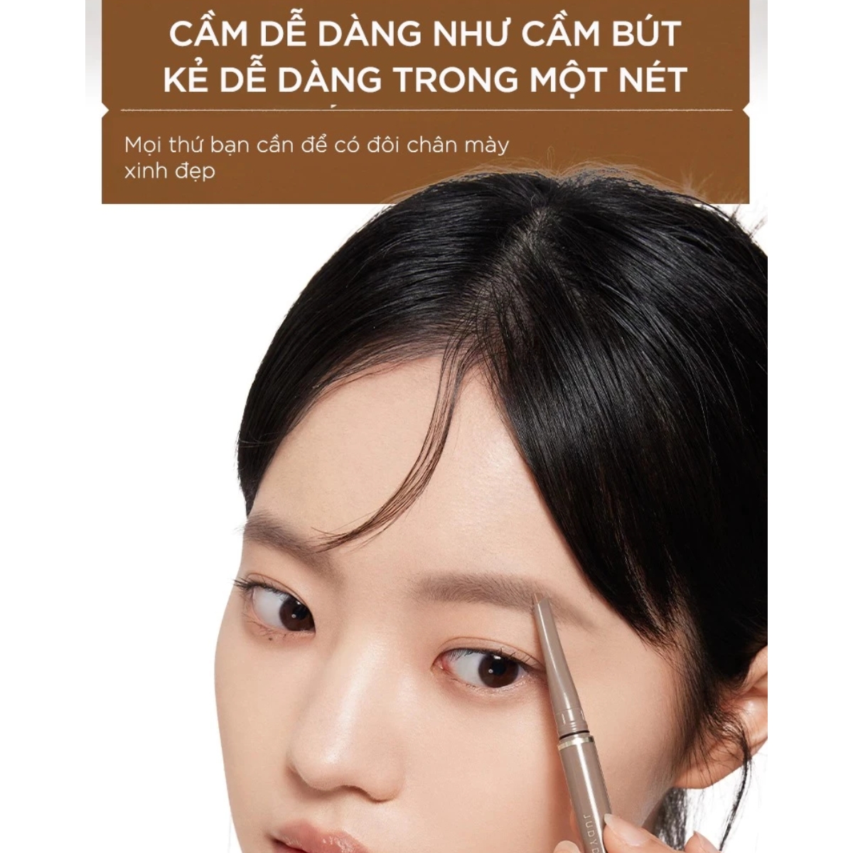 Chì Kẻ Mày Judy Doll Long Lasting - 02 Ash Brown