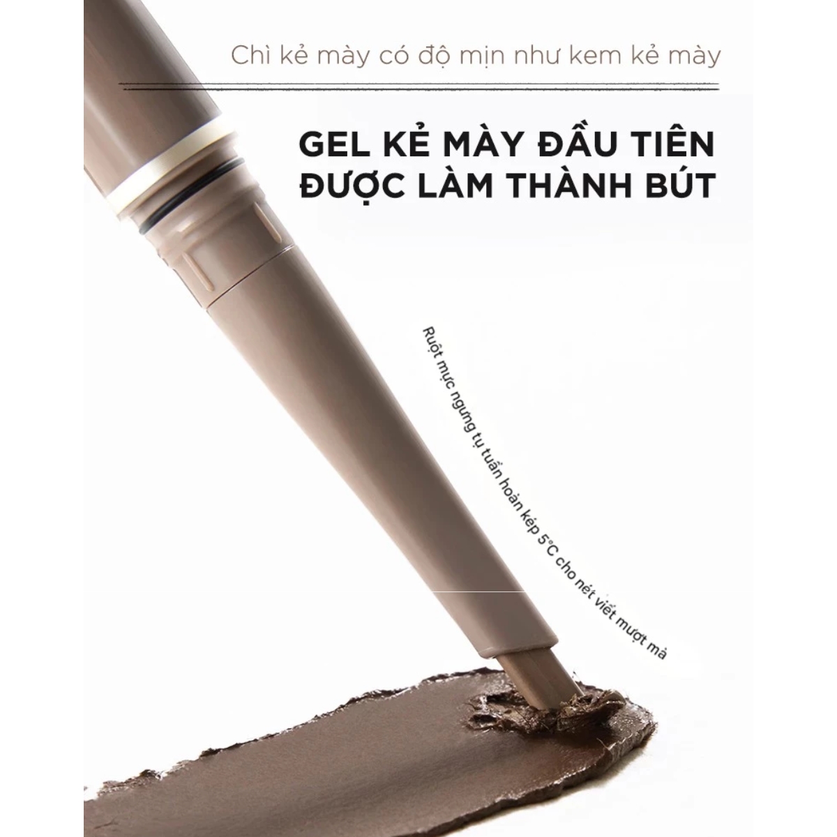 Chì Kẻ Mày Judy Doll Long Lasting - 02 Ash Brown
