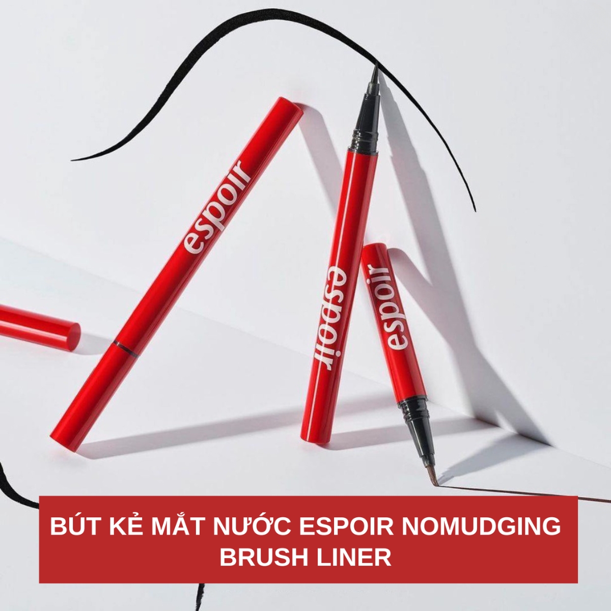 Dạ Kẻ Mắt Espoir Nomudging Brush Liner #2 Moody Brown