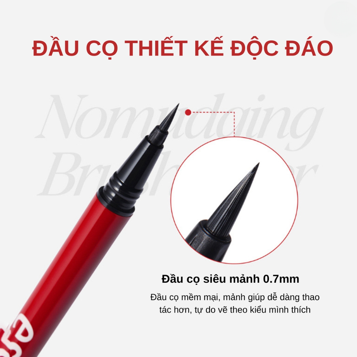 Dạ Kẻ Mắt Espoir Nomudging Brush Liner #2 Moody Brown