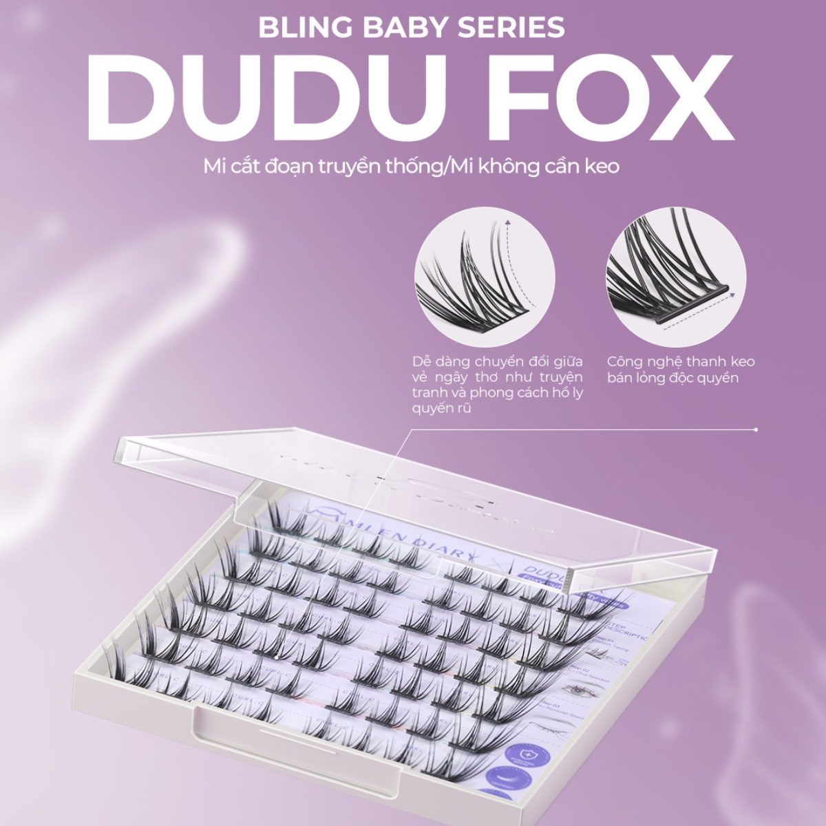 Mi Giả Mlen Diary Tự Dính - Du Du Fox