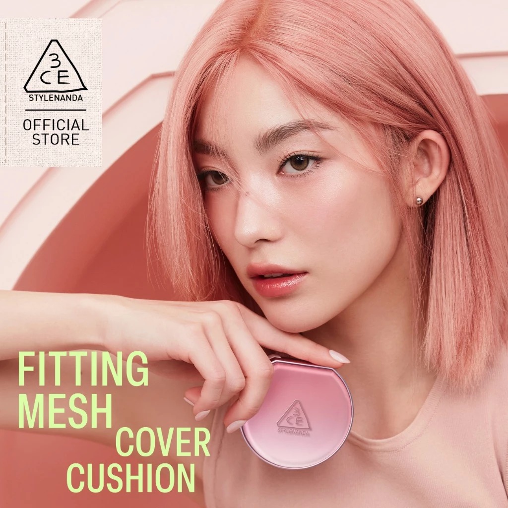 Phấn Nước 3CE Fitting Mesh Cover Cushion 11g - P01