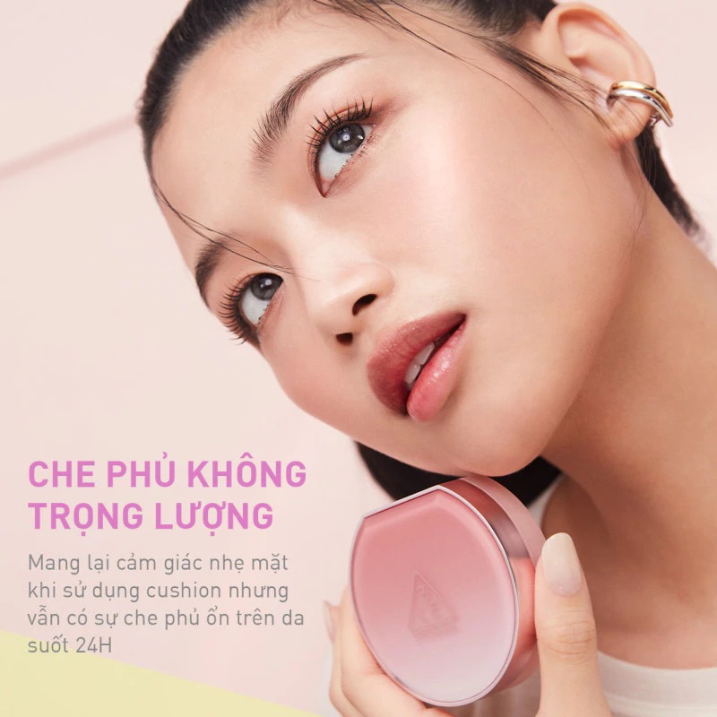 Phấn Nước 3CE Fitting Mesh Cover Cushion 11g - P01