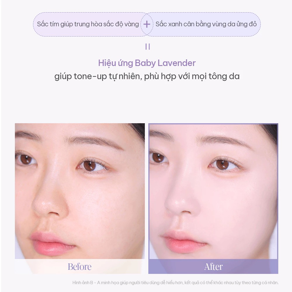 Kem Chống Nắng Espoir Water Splash Sun Cream Tone Up Lasting 50ml (Tím)