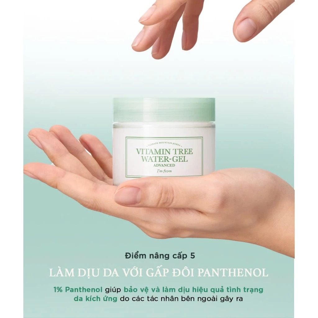 Kem Dưỡng I'm From Vitamin Tree Water Gel Advance 75g