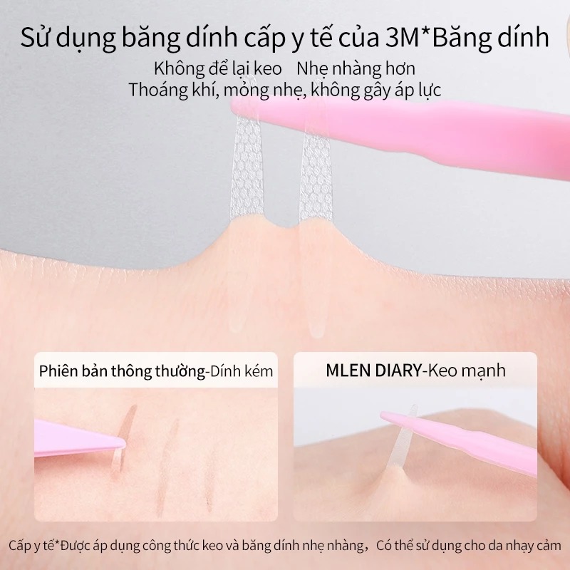 Kích Mí Mlen Diary - Dáng Lưỡi Liềm Size S