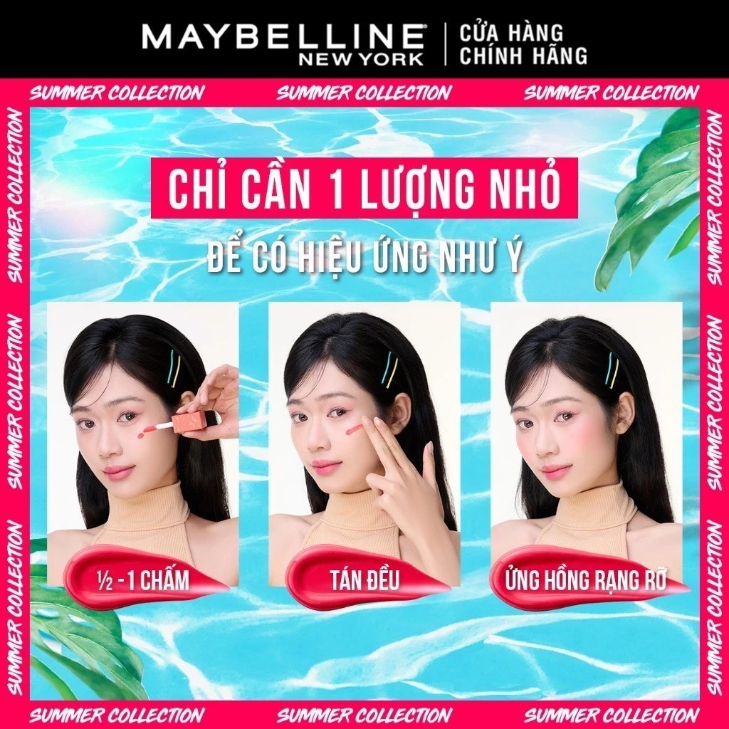 Má Hồng Dạng Kem Maybelline New York Sunkisser Blush - 04 Burnt