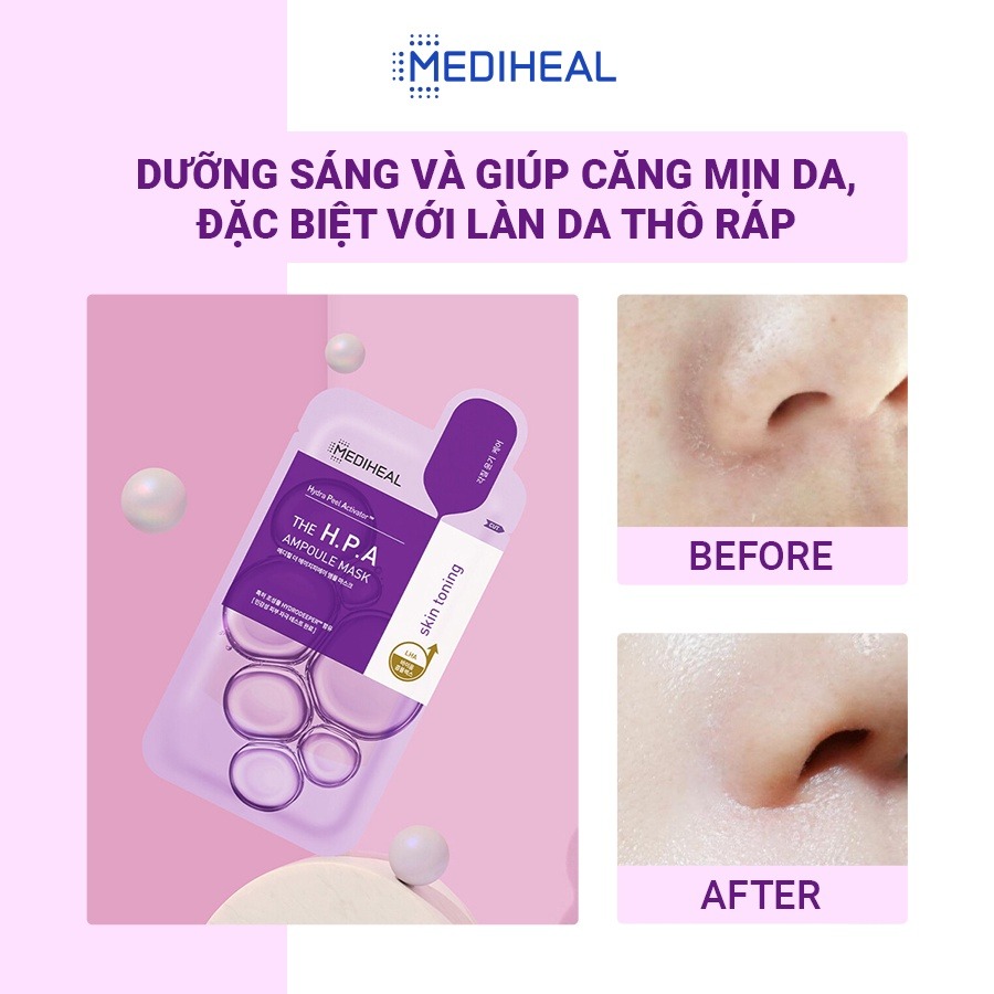 Mặt Nạ Mediheal Derma Ampoule Mask H.P.A (Mẫu cũ)