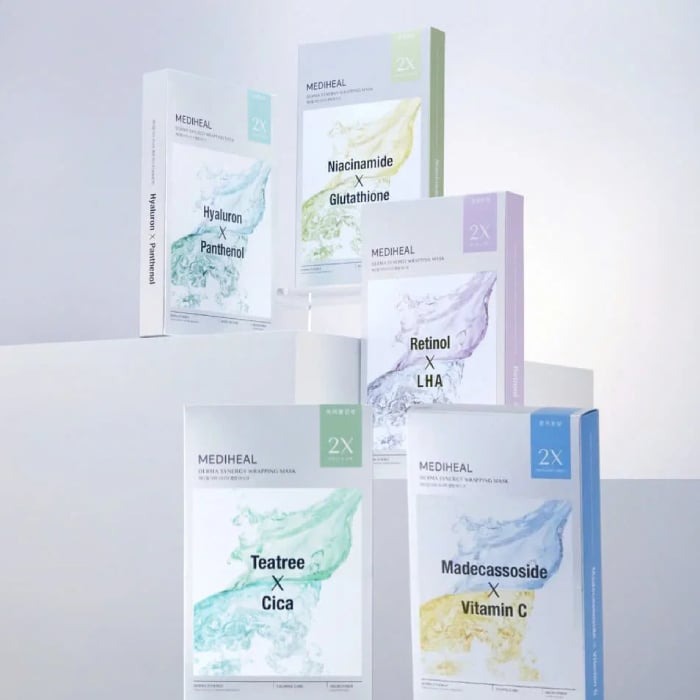 Mediheal Derma Synergy Wrapping Mask - Pore Care (Retinol x LHA)