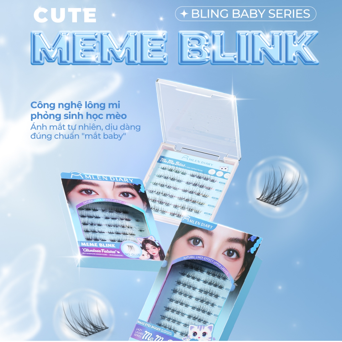 Mi Giả Mlen Diary Tự Dính - Meme Blink