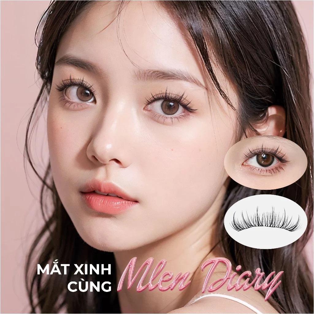 Mi Giả Mlen Diary Kiểu Baby Candy (Hộp To)