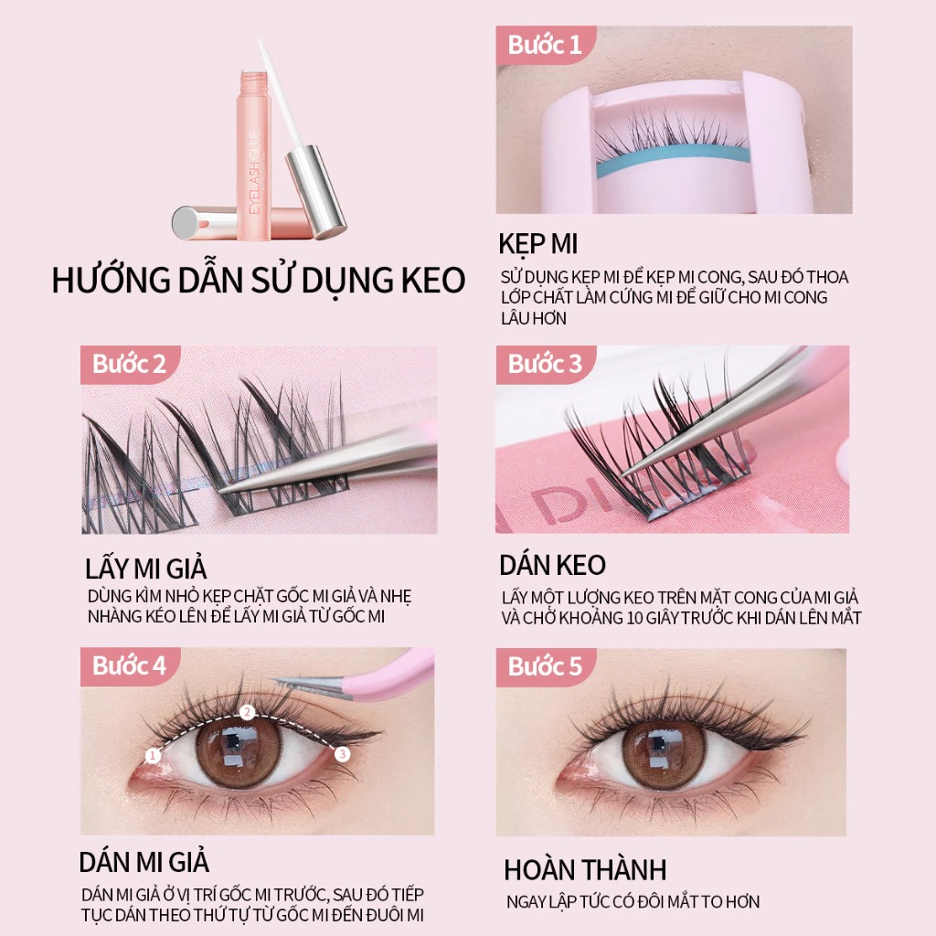 Mi Giả Mlen Diary Kiểu Baby Candy (Hộp To)