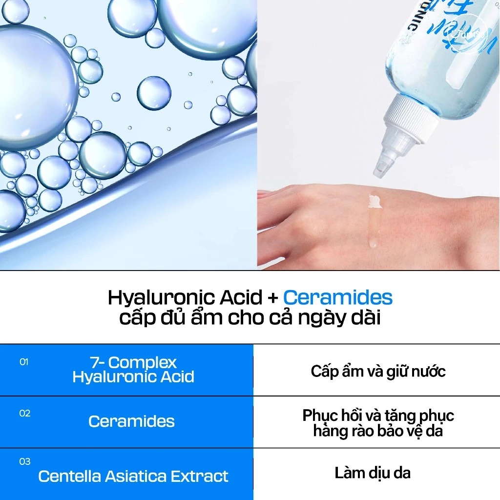 Nước Hoa Hồng Jumiso Cấp Ẩm Waterfull Hyaluronic Acid Toner 250ml