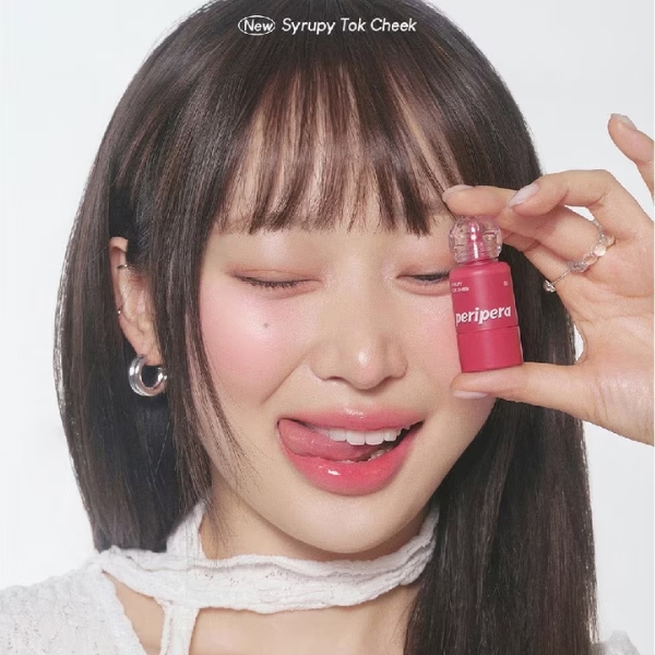 Phấn Má Peripera Syrupy Tok Cheek Dạng Kem