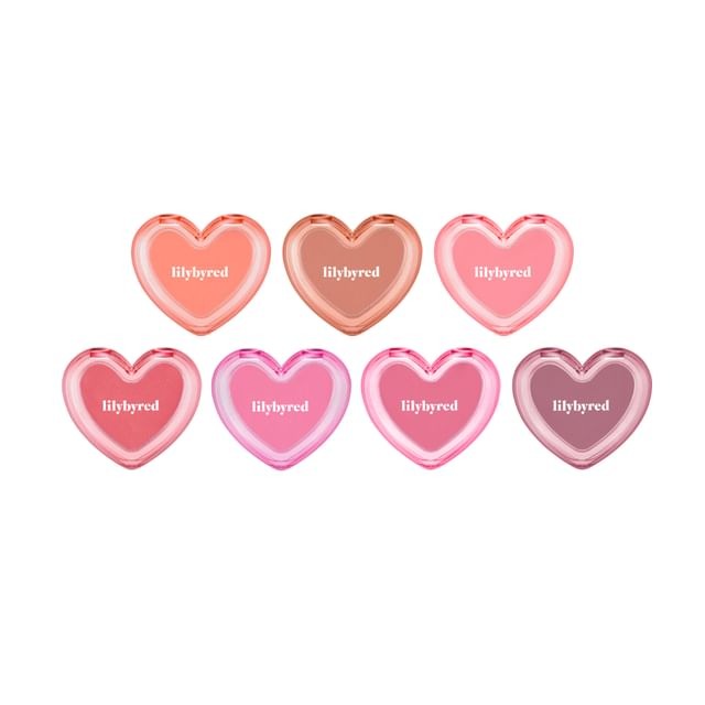 Phấn Má Lilybyred Luv Beam Sherbet Cheek Dạng Kem Xốp 07 Grape Topping
