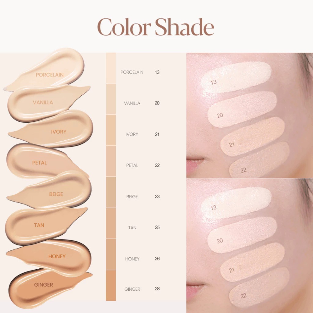 Phấn Nước Espoir Be Glow Volume Cushion Single #21 Ivory