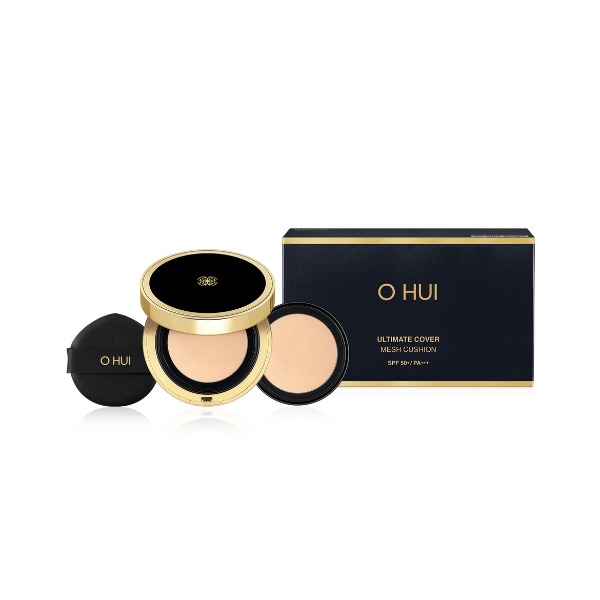 Phấn Nước Ohui Ultimate Cover Mesh Cushion SPF 50+ PA+++ #01 Milk Beige (Tặng kèm lõi)