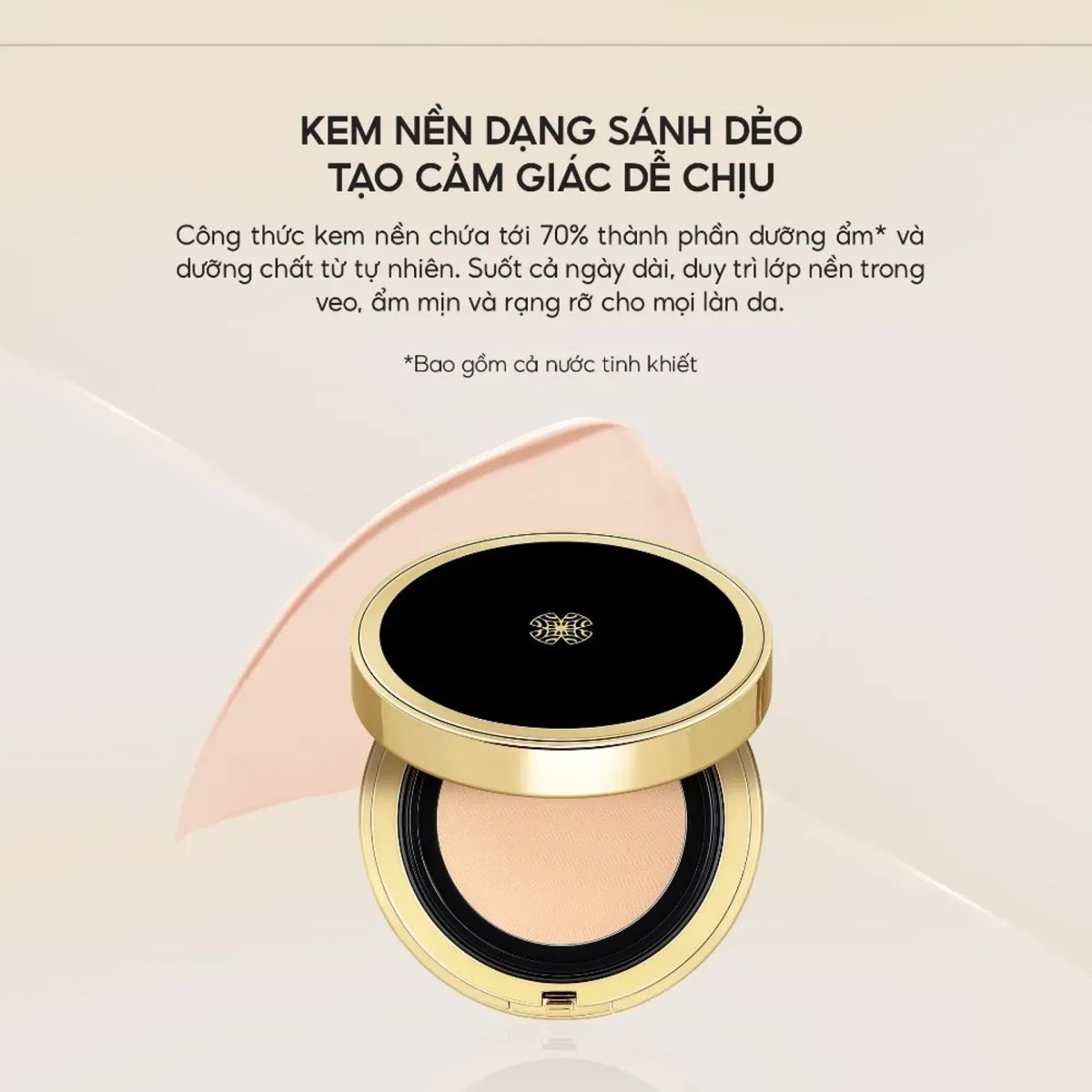 Phấn Nước Ohui Ultimate Cover Mesh Cushion SPF 50+ PA+++ #01 Milk Beige (Tặng kèm lõi)