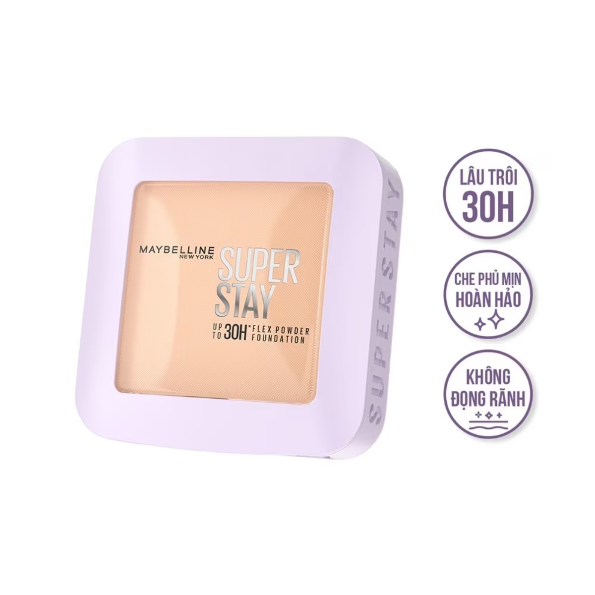 Phấn Phủ Maybelline Dạng Nén Super Stay Up To 30H Flex - Màu 111