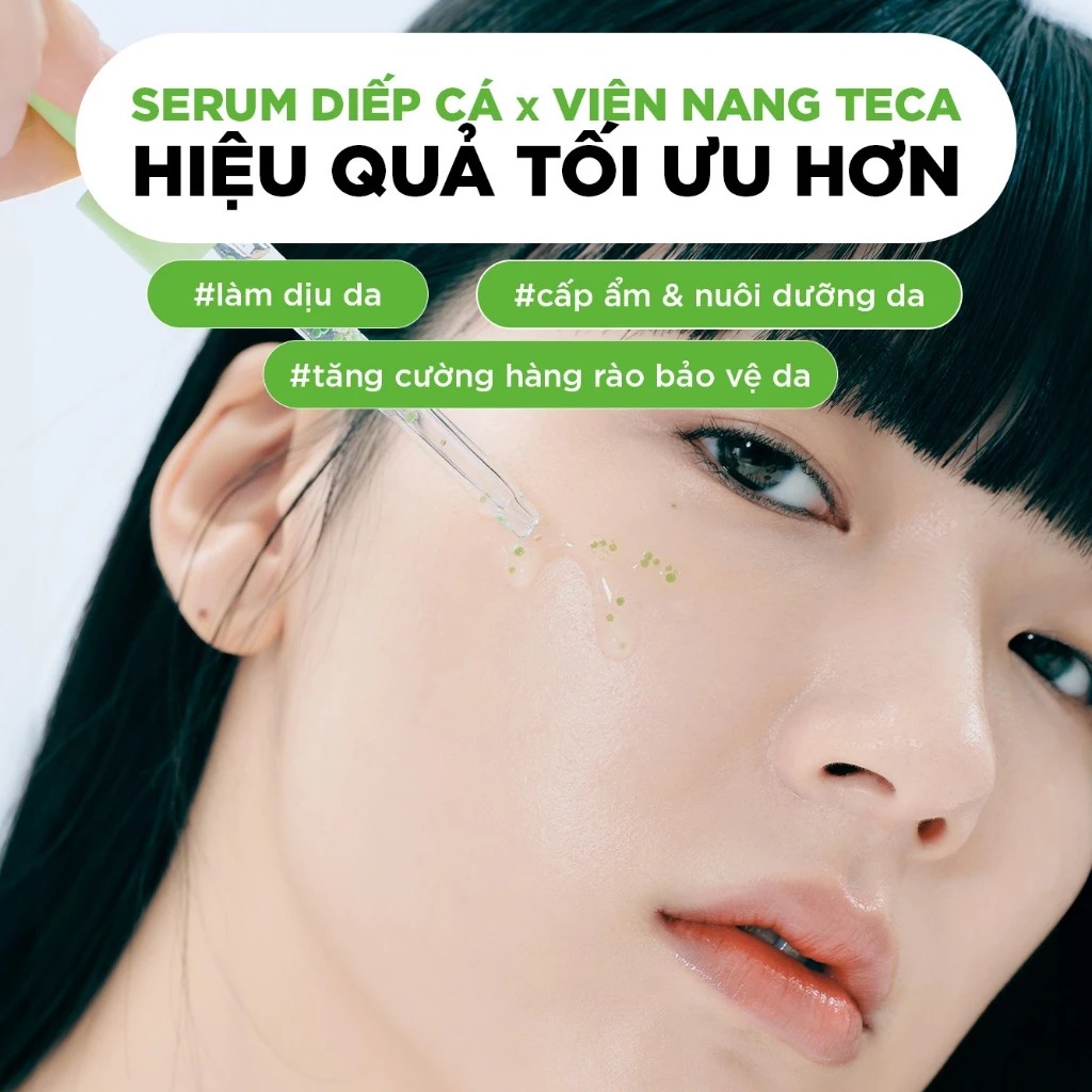 Serum Abib Viên Nang Diếp Cá Làm Dịu Da Heartleaf Teca Capsule Calming Drop 50ml