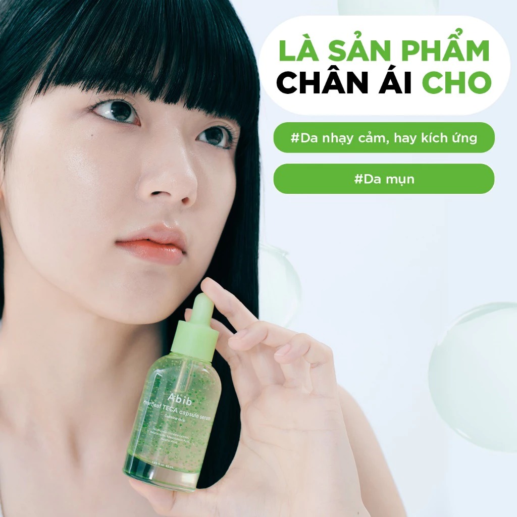Serum Abib Viên Nang Diếp Cá Làm Dịu Da Heartleaf Teca Capsule Calming Drop 50ml