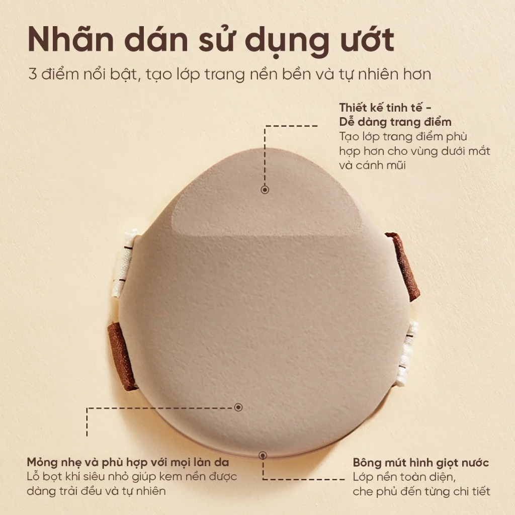 Set Bông Mút Amortals Sao Song Tử (2 Bông Mút + 1 Hộp Đựng)