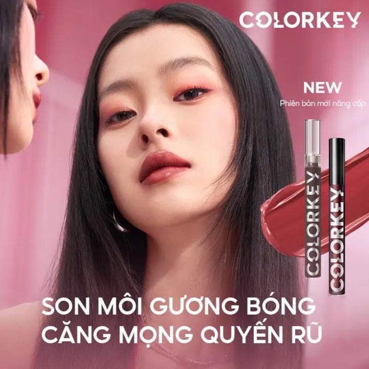 Son Bóng Colorkey Airy Lip Gloss Mirror Series R738