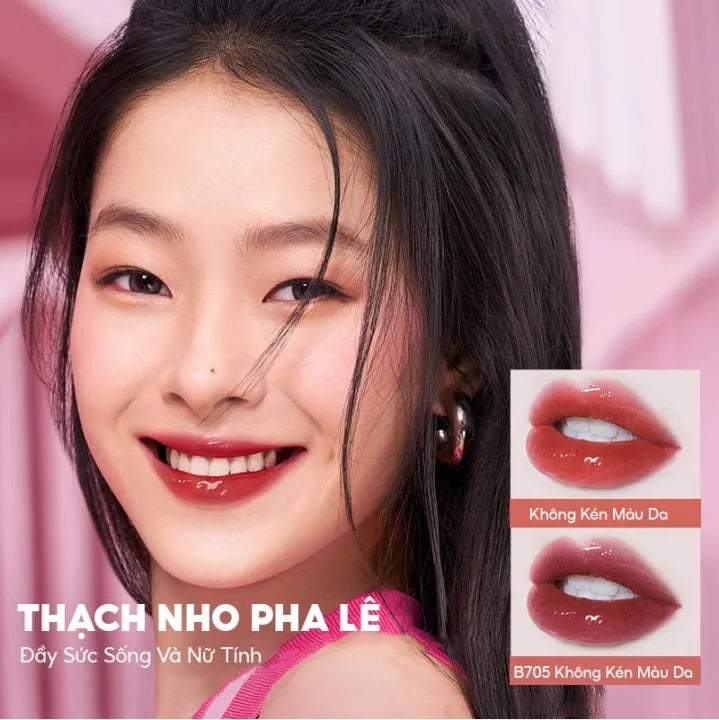 Son Bóng Colorkey Airy Lip Gloss Mirror Series R738