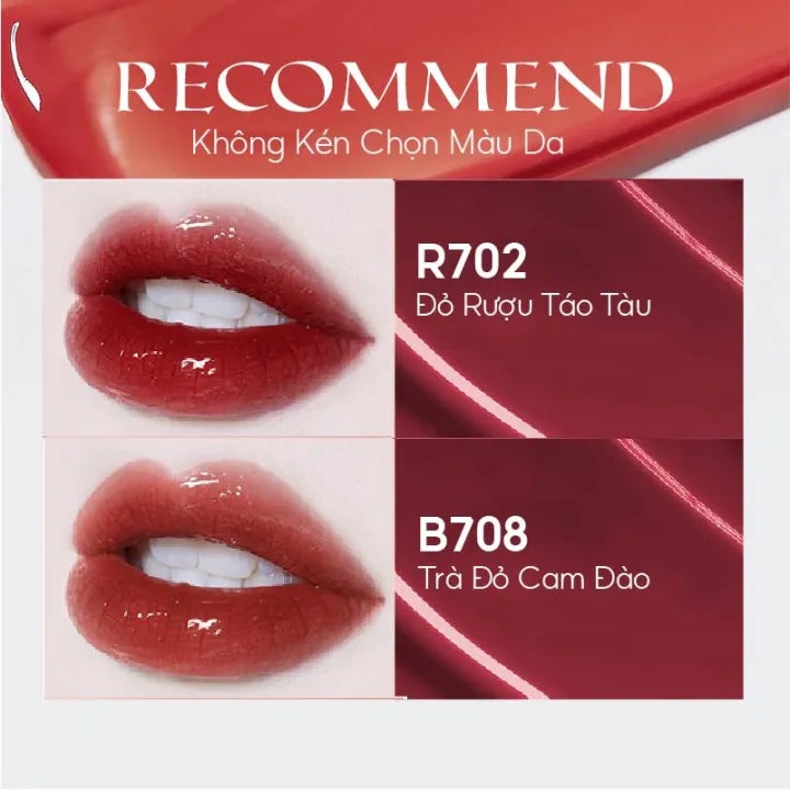 Son Bóng Colorkey Airy Lip Gloss Mirror Series R738