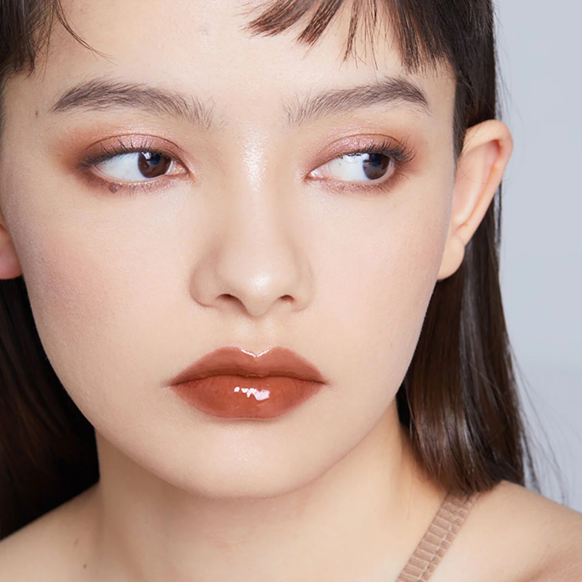 Son Bóng Joocyee Spiral Shell Glazed Lip Gloss #08 Caramel Milk Tea