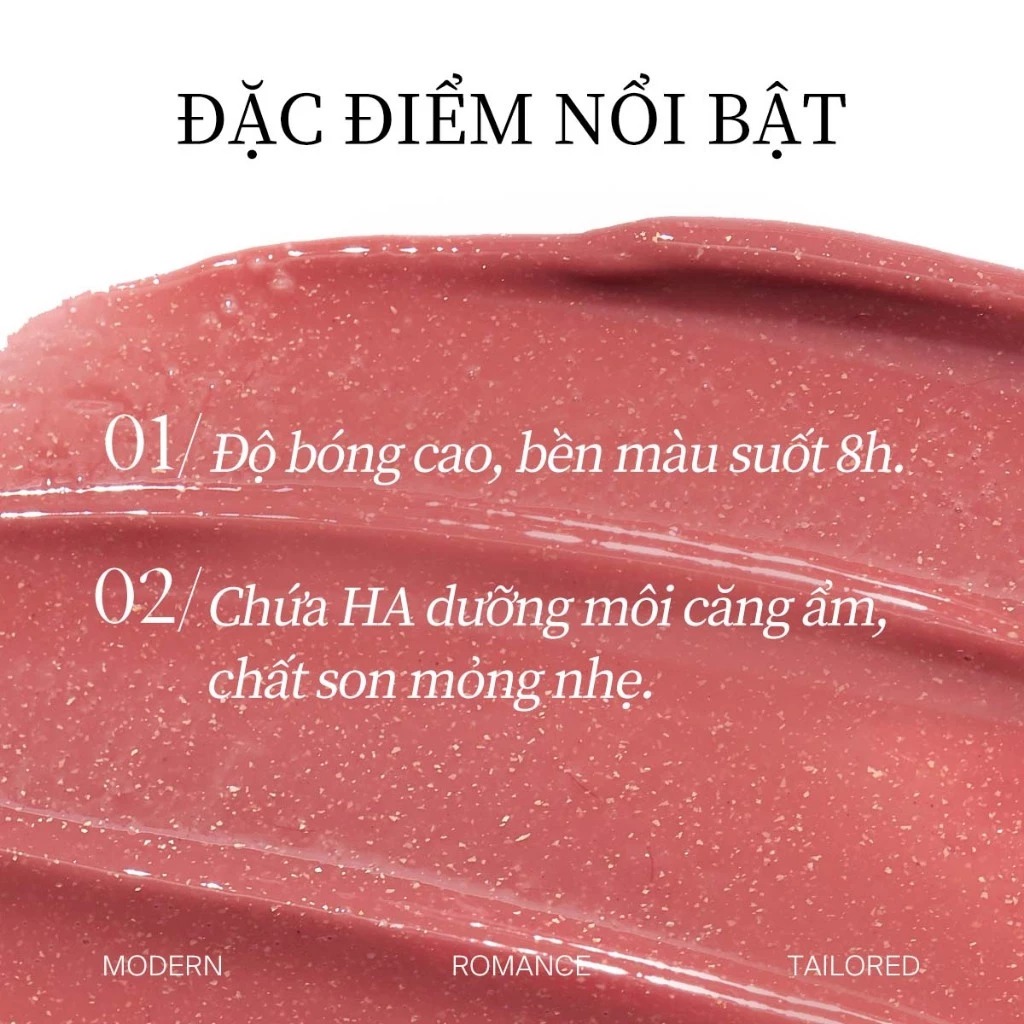 Son Bóng Joocyee Spiral Shell Glazed Lip Gloss #09 Peach Jellyfish