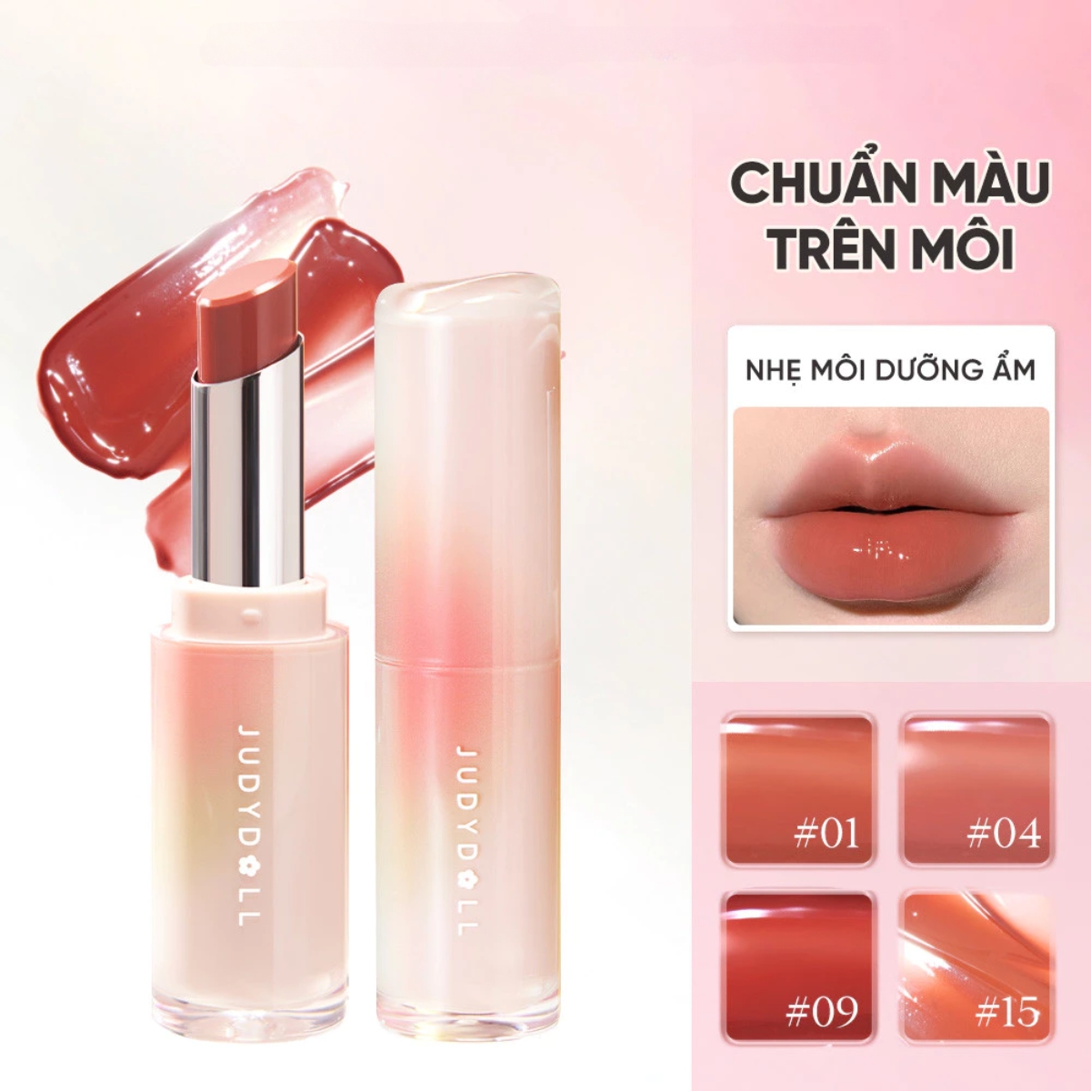 Son Dưỡng Judy Doll Có Màu Watery Glow Lipstick #04 Jelly
