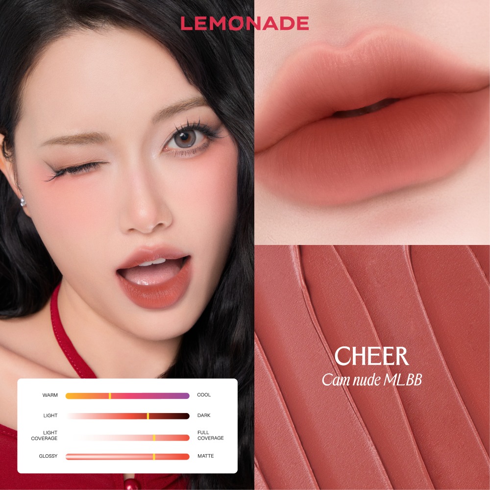 Son Kem Lemonade Perfect Couple Blurry Stain Lip Cream #Cheer