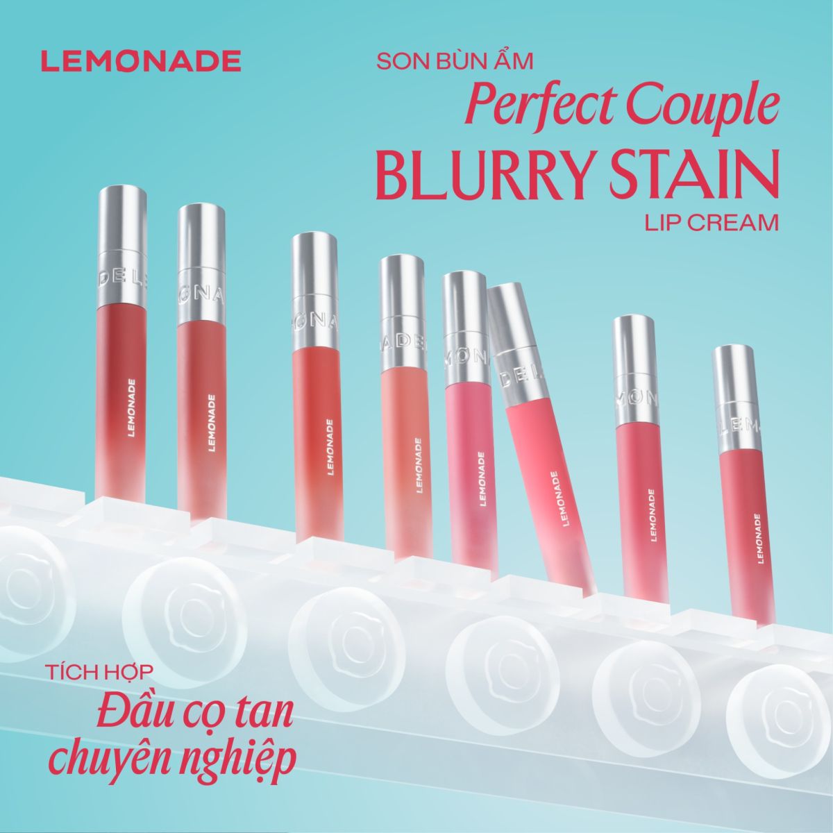 Son Kem Lemonade Perfect Couple Blurry Stain Lip Cream #Cheer