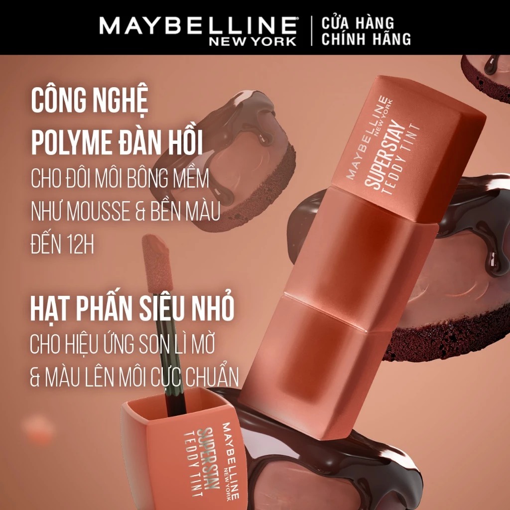 Son Kem Maybelline Superstay Teddy Tint #110 Faux Freckle
