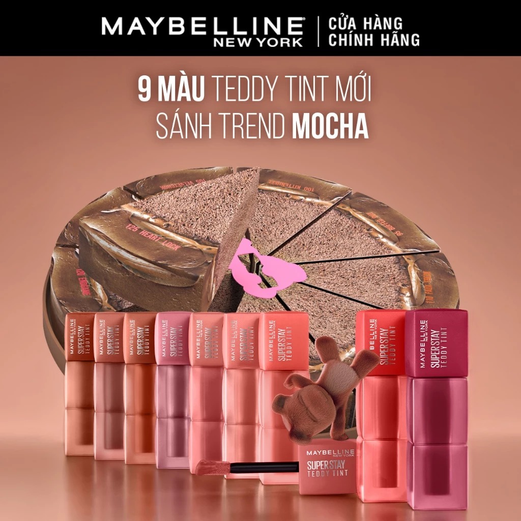 Son Kem Maybelline Superstay Teddy Tint #110 Faux Freckle
