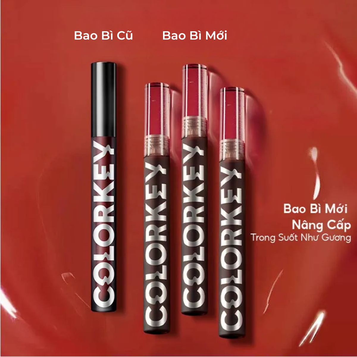 Son Tint Bóng Colorkey Glasting Water Tint #R704