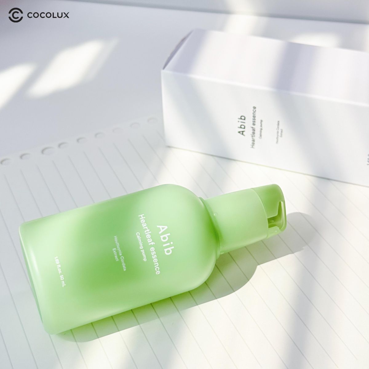 Tinh Chất Abib Chiết Xuất Diếp Cá Làm Dịu Da Heartleaf Essence Calming Pump 50ml
