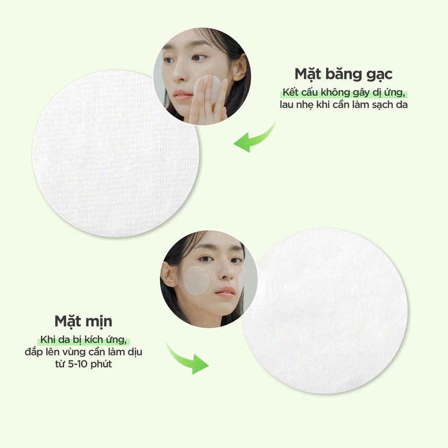 Toner Pad Abib Chiết Xuất Diếp Cá Giúp Làm Dịu & Tẩy Tế Bào Chết Heartleaf Spot Pad Calming Touch 80 Miếng