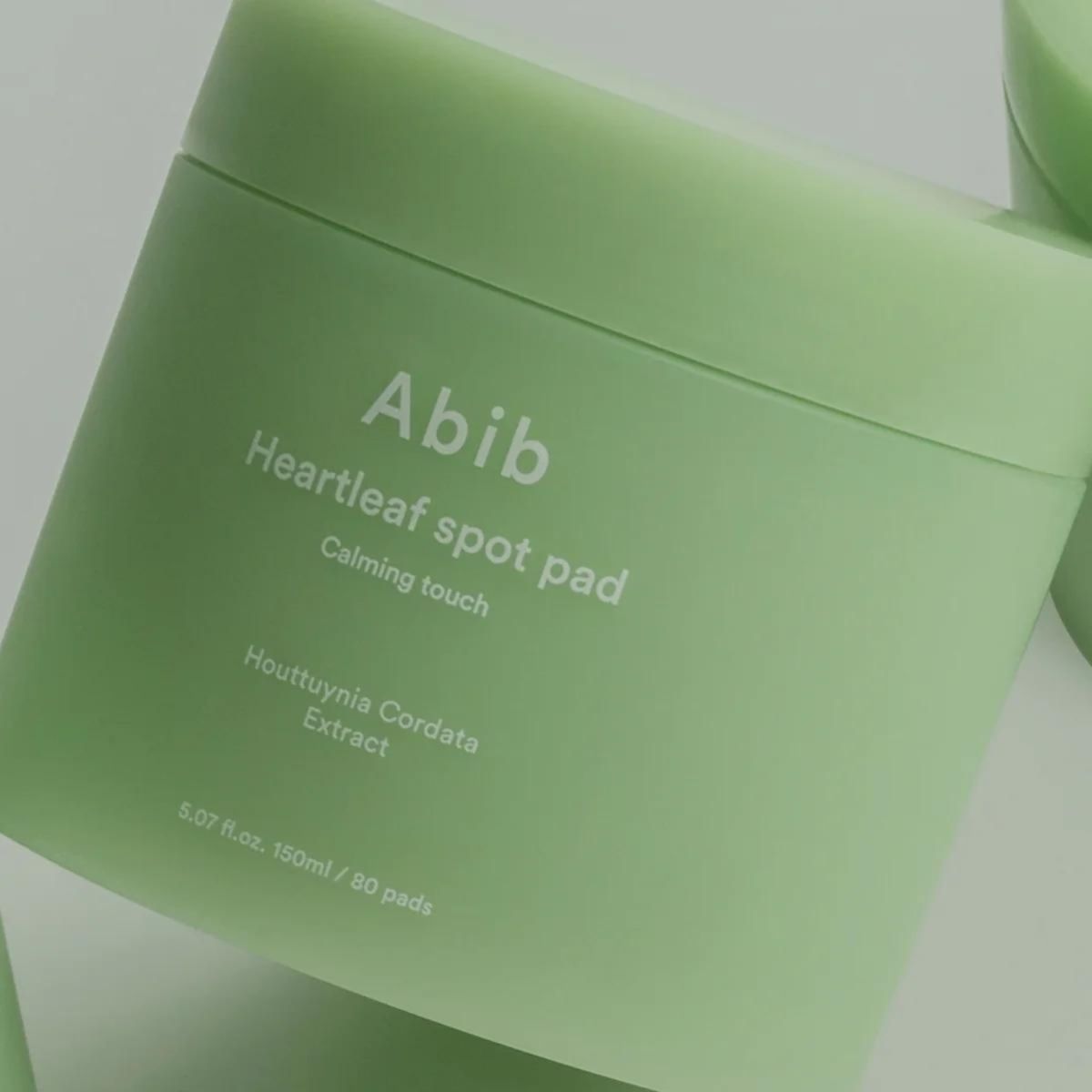 Toner Pad Abib Chiết Xuất Diếp Cá Giúp Làm Dịu & Tẩy Tế Bào Chết Heartleaf Spot Pad Calming Touch 80 Miếng