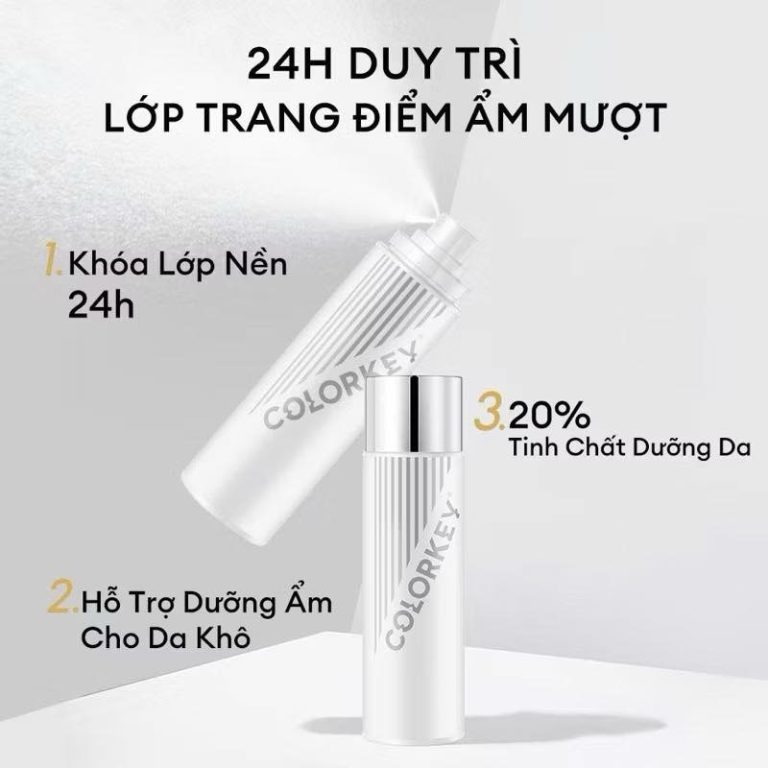 Xịt Khóa Nền Colorkey Brightening Dewy Makeup Setting Spray 100ml