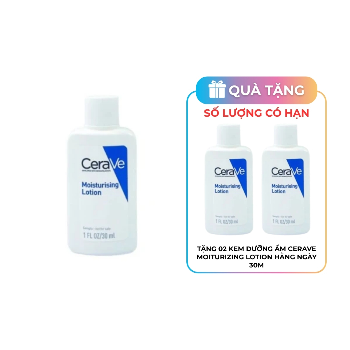 [KM] Kem Dưỡng Ẩm CeraVe Moiturizing Lotion Hằng Ngày 30ml