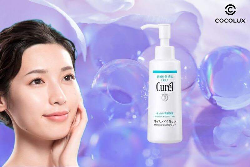 Công dụng của Dầu Tẩy Trang Curel Intensive Moisture Care Makeup Cleansing Oil