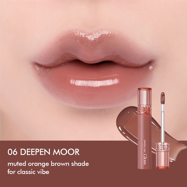 Son Bóng Romand Glasting Color Gloss - 06 Deepen Moor