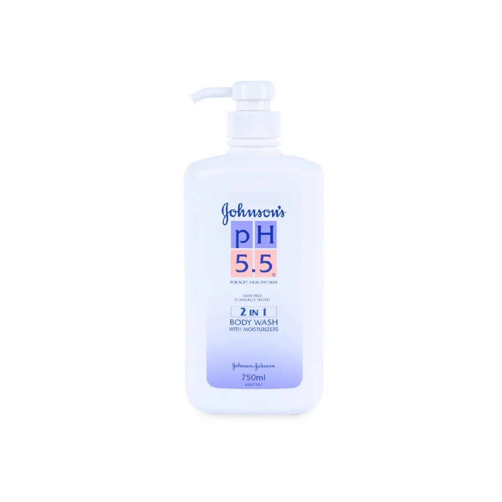 Sữa Tắm Johnson's pH 5.5 Nourishing Body Wash 2 Trong 1 Dưỡng Ẩm Cho Người Lớn 750ml