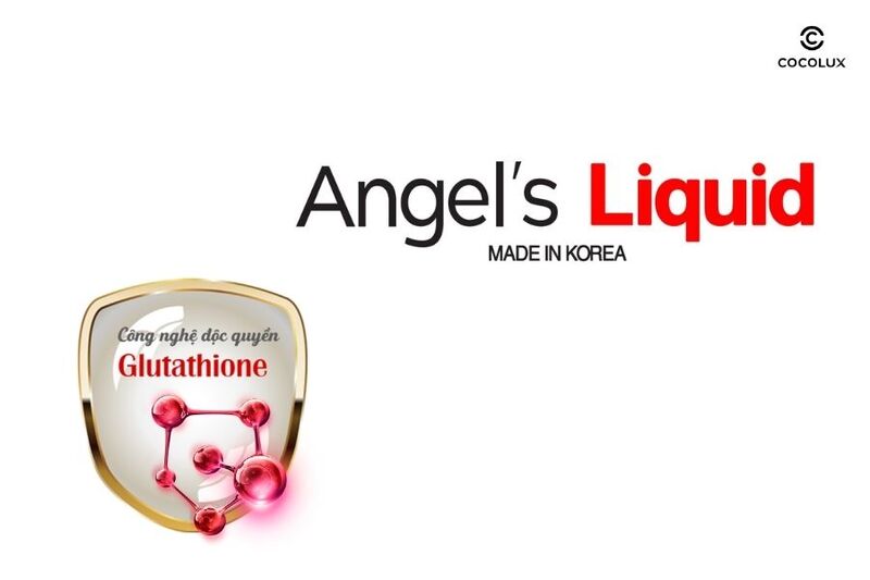 Angel's Liquid nổi bật với công nghệ dưỡng trắng Glutathione