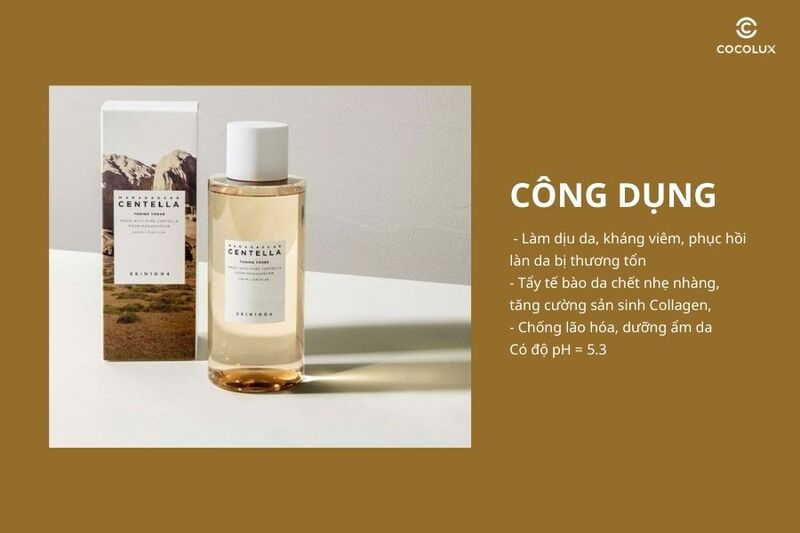 Công dụng của toner Skin1004 Madagascar Centella Toning