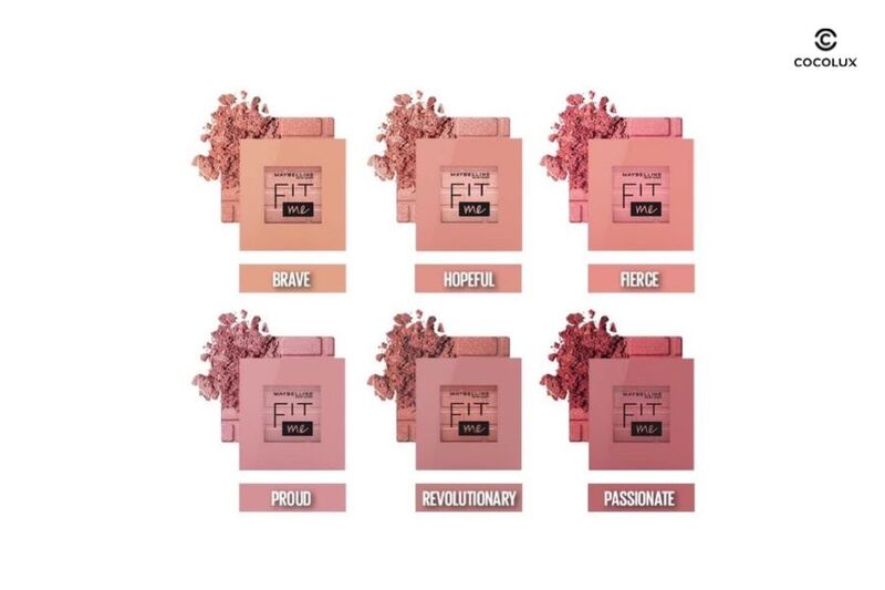 Phấn má hồng dạng nén Maybelline Fit Me Mono Blush bản mới