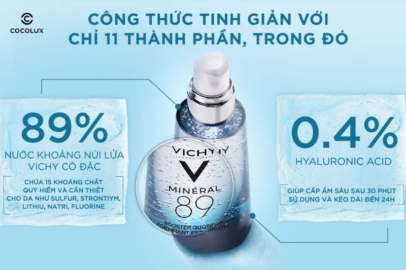 Thành phần nước khoáng tự nhiên, giàu dưỡng chất